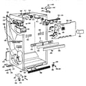Kenmore 3639632716 cabinet diagram