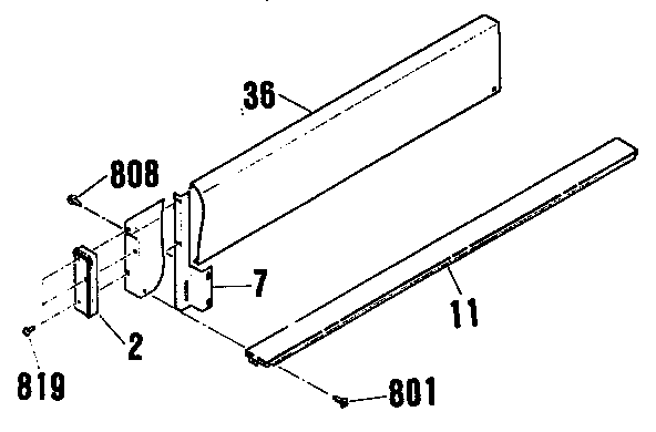 Kenmore 9114674591 optional rear main top filler 8028790 diagram