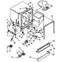 Kenmore 6651644591 tub assembly diagram