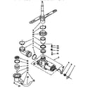 Kenmore 6651644591 pump and spray arm diagram