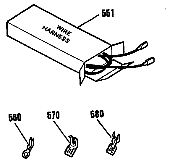 Kenmore 9114042593 wire harness diagram