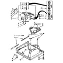 Kenmore 11092561800 machine base diagram