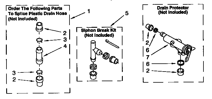 Kenmore 11092561100 water system parts diagram