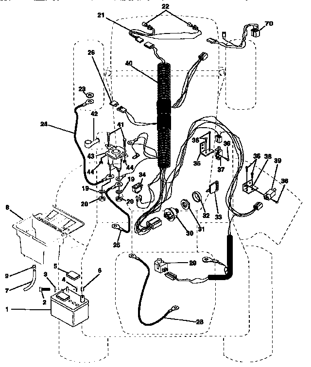 Craftsman 917257632 electrical diagram