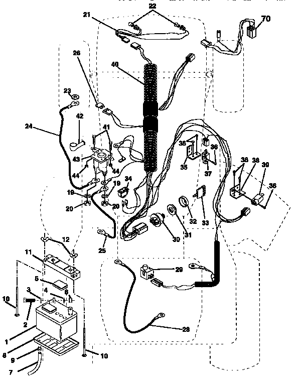 Craftsman 917257562 electrical diagram