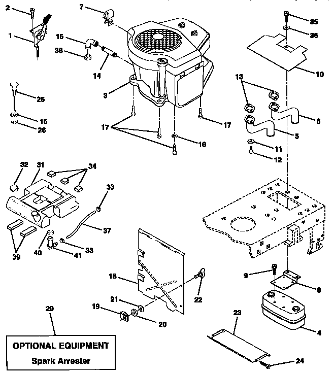 Craftsman 917257562 engine diagram