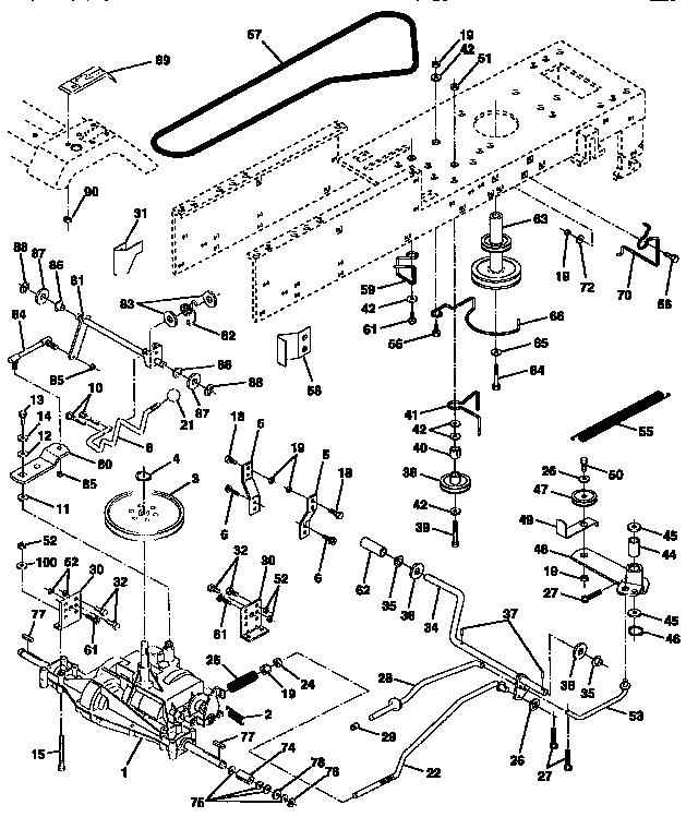 Craftsman 917257551 drive diagram