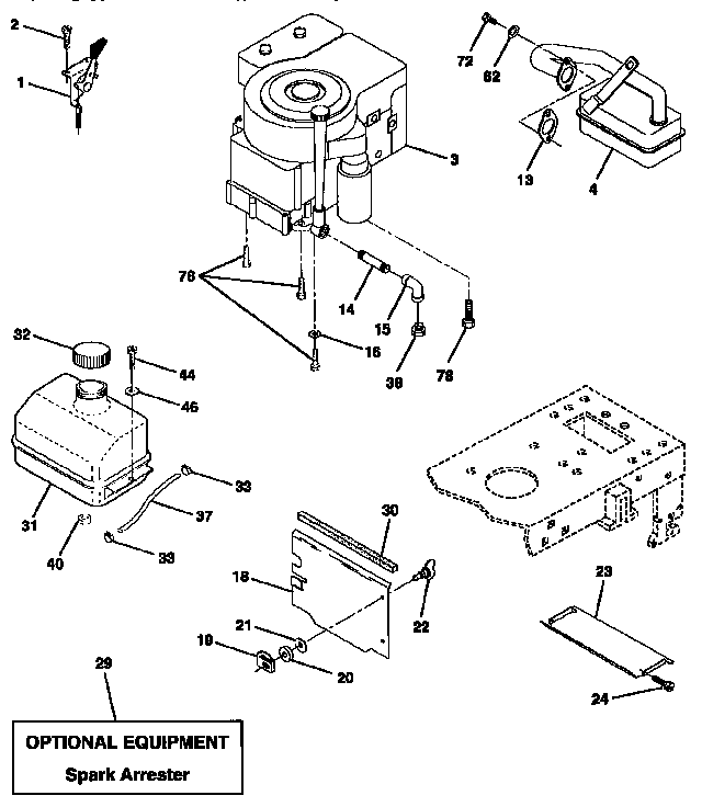 Craftsman 917257592 engine diagram