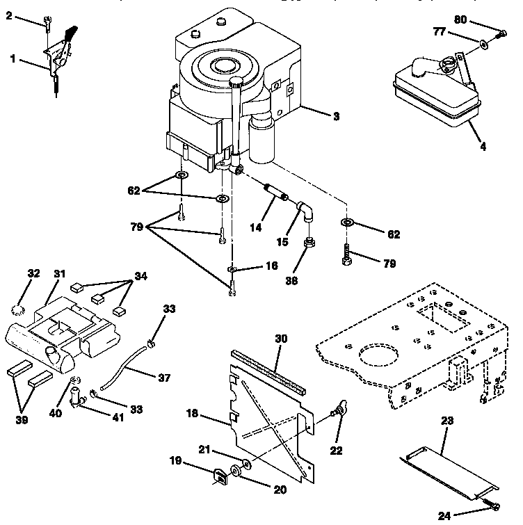 Craftsman 917257661 engine diagram