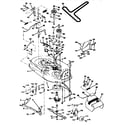 Craftsman 917257661 mower deck diagram