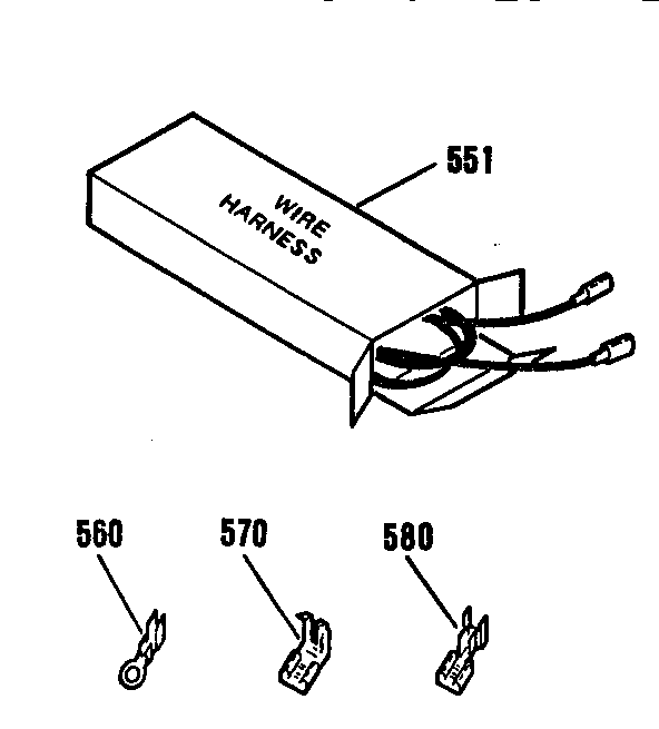 Kenmore 9114654091 wire harness diagram