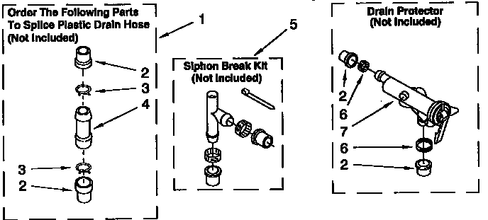 Kenmore 11092591410 water system diagram