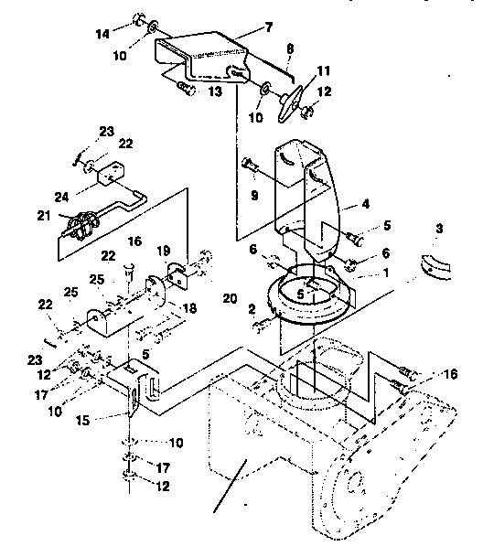 Craftsman 536884670 discharge chute diagram