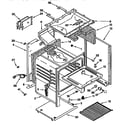 Whirlpool SF317PEAW0 oven diagram