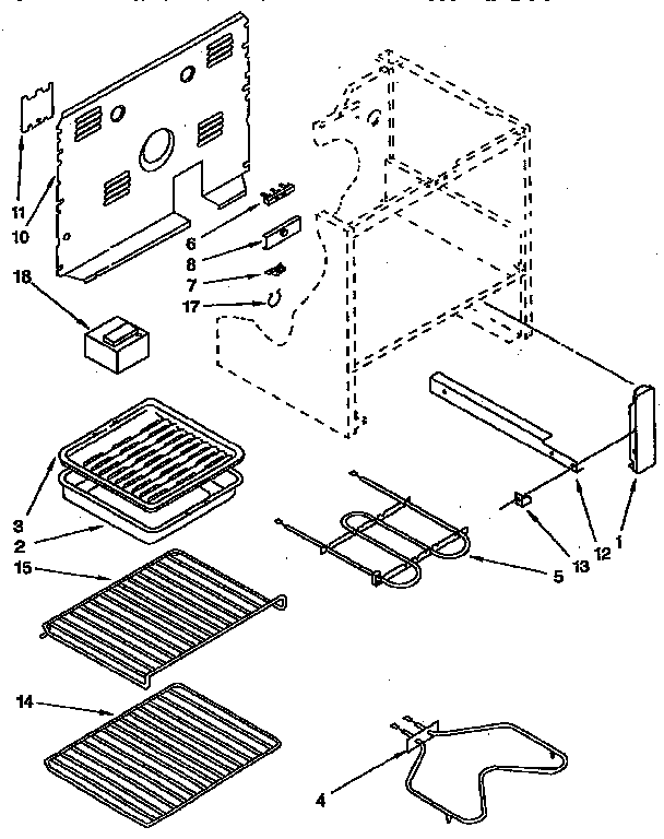 Whirlpool RF315PXYN0 unit diagram