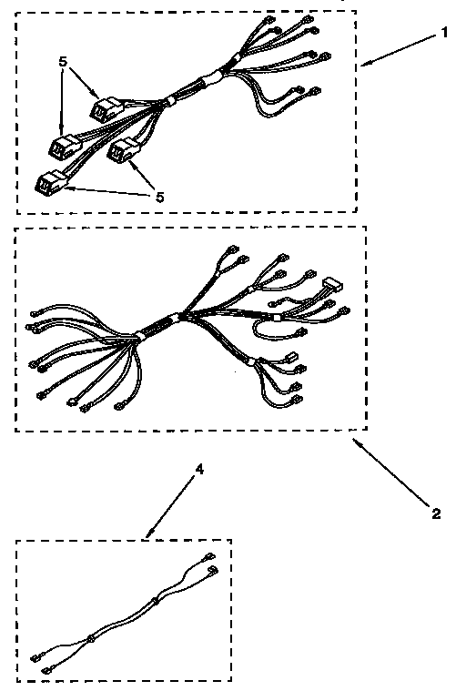 Whirlpool RF315PXYW2 wiring harness diagram
