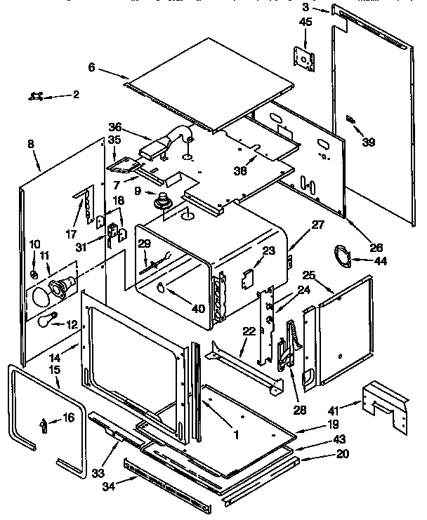 KitchenAid KEMS378BAL0 oven diagram