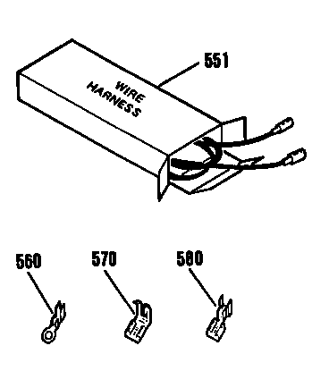 Kenmore 9114832595 wire harness diagram
