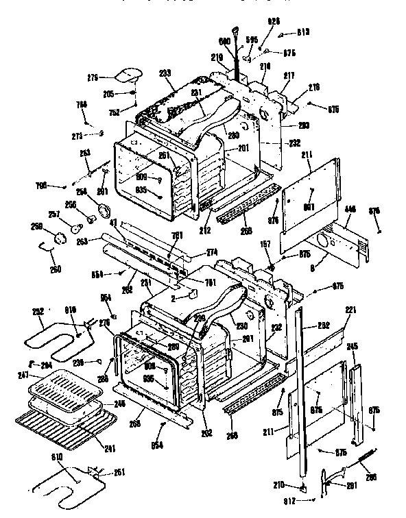 Kenmore 9114832595 body section diagram