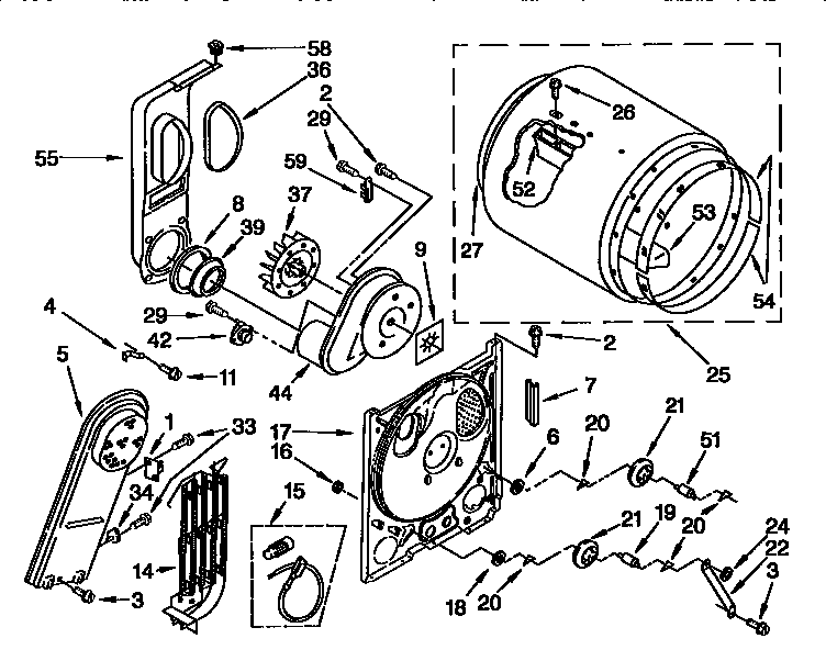 Kenmore 11096573810 bulkhead diagram