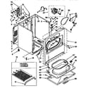 Kenmore 11096581110 cabinet diagram