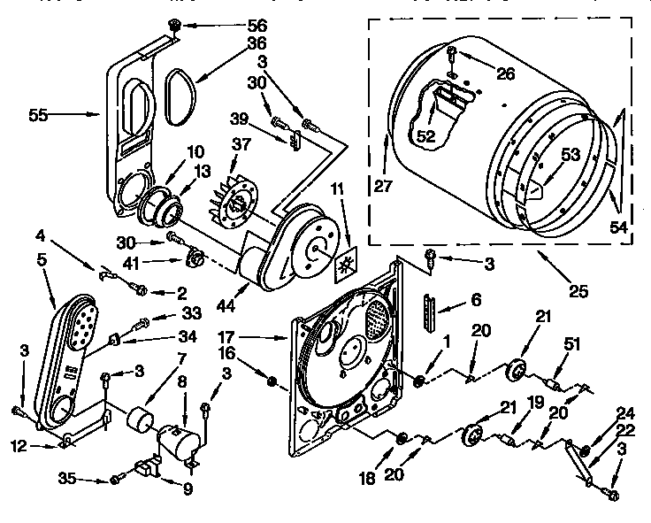 Sears 11097561110 bulkhead diagram