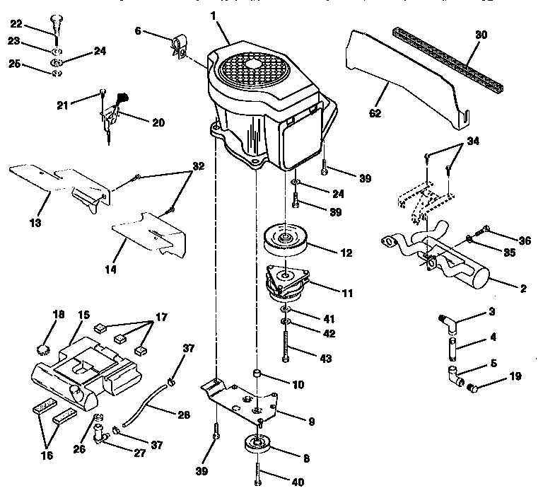 Craftsman 917257721 engine diagram
