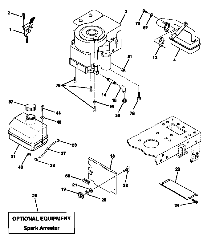Craftsman 917252500 engine diagram