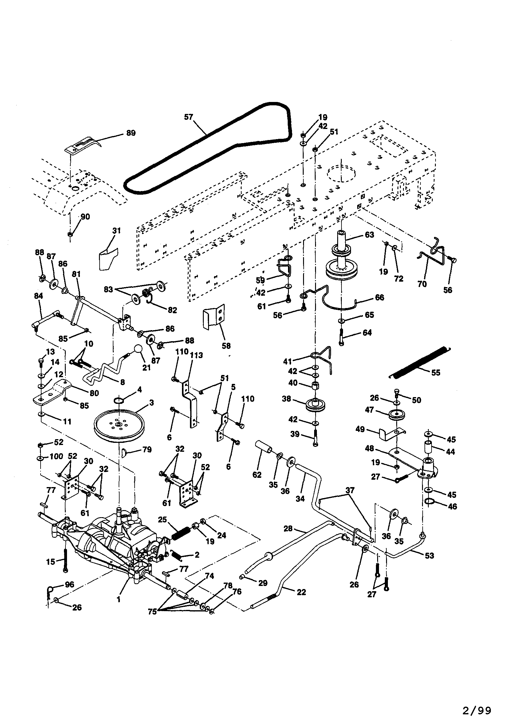 Craftsman 917252520 drive diagram