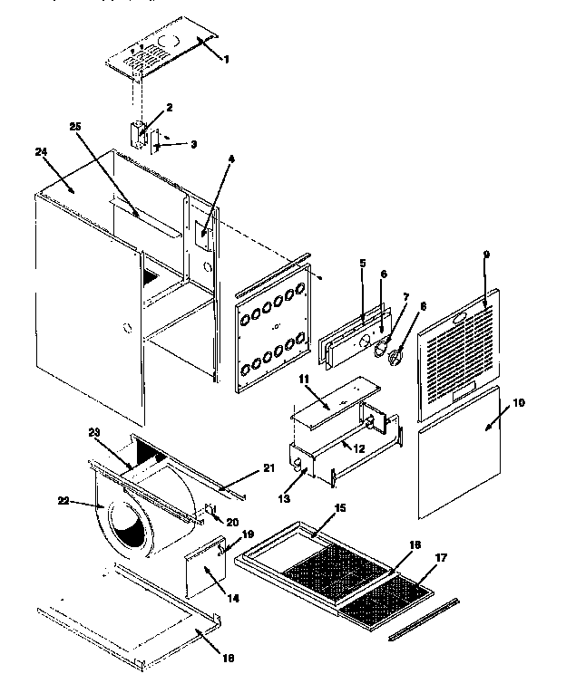 ICP NUG5050BFB2 non-functional diagram