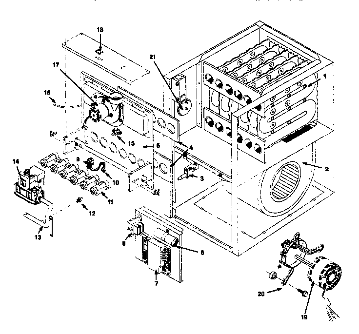 ICP NUG5075BHB2 functional diagram