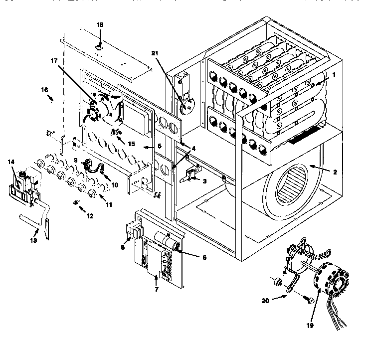 ICP NUG5050BCB2 functional diagram