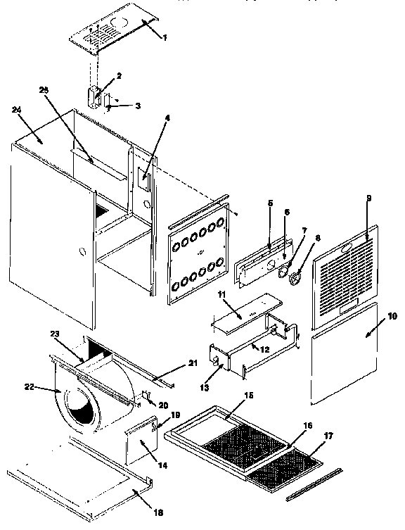 ICP NUG5050BCB2 non-functional diagram