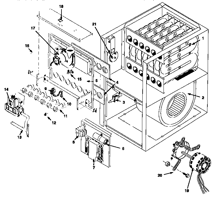 ICP NUG5050BHB2 functional diagram