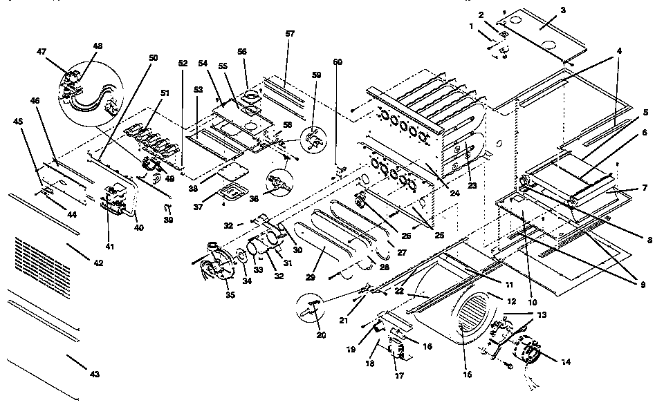 ICP NUGM125EKA1 unit parts diagram