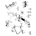 McCulloch TITAN 2100-12-400060-02 shaft / shield / cutter assembly diagram