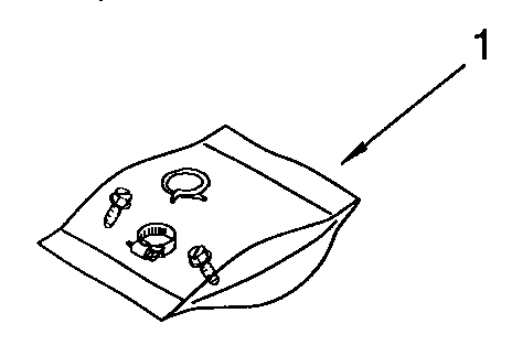 Kenmore 6651574990 miscellaneous parts bag diagram