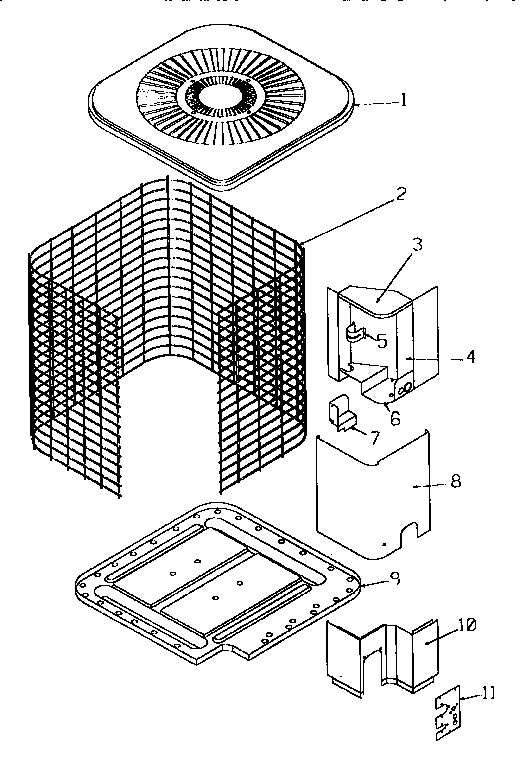 ICP CA5560VKCI non-functional replacement diagram