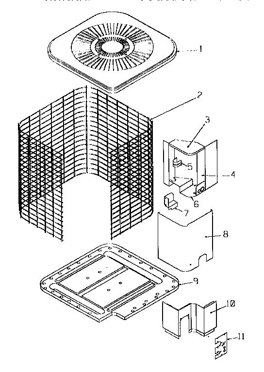 ICP CA5560VLC1 non-functional replacement diagram