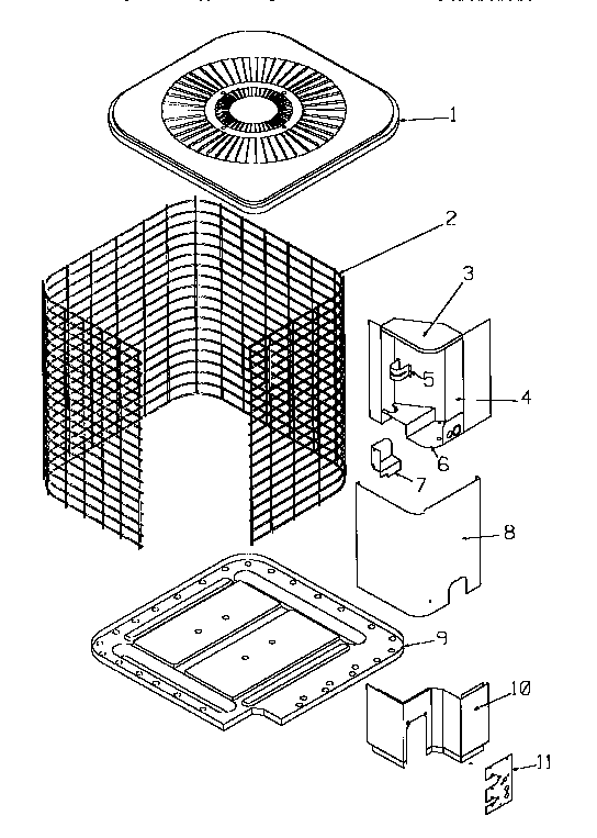 ICP CA5536VHC1 non-functional replacement diagram