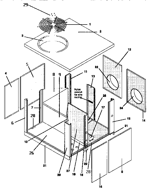 ICP NPHRA24N1K1 non-functional diagram