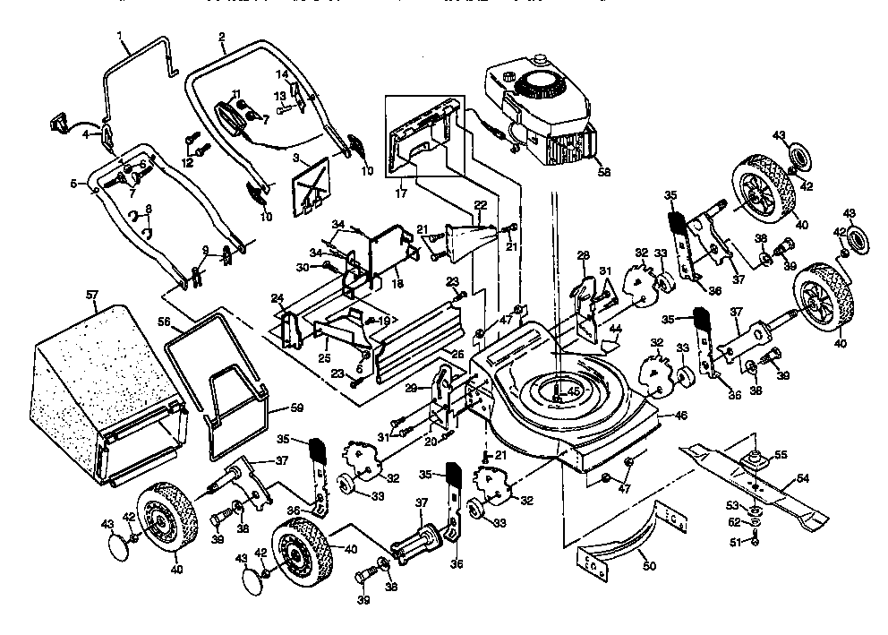 Craftsman 917382790 replacement parts diagram