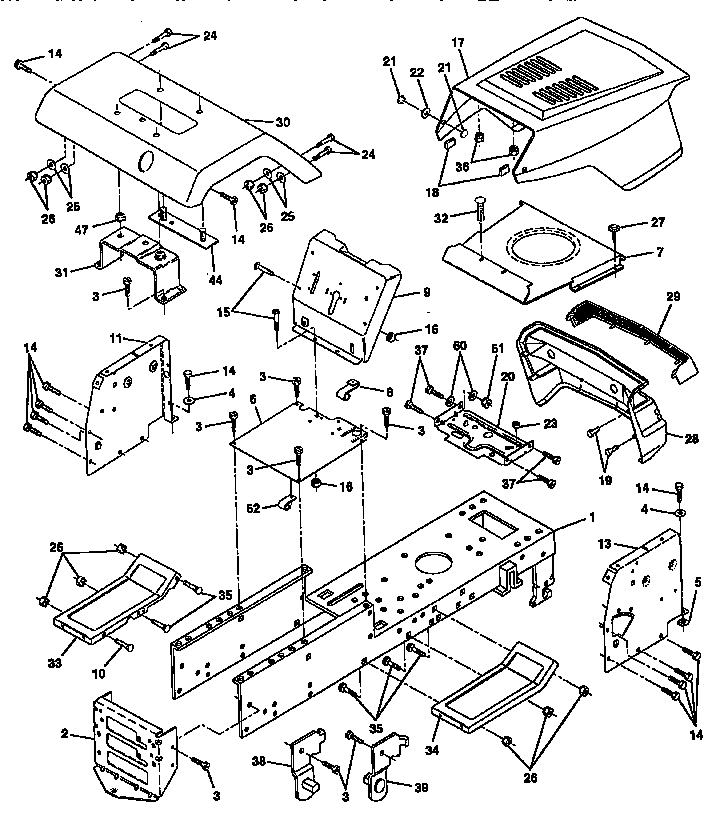 Craftsman 917257563 chassis and enclosures diagram