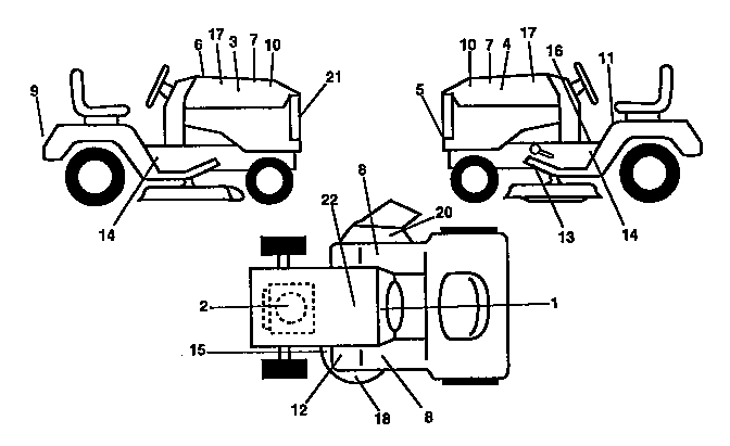Craftsman 917257563 decals diagram