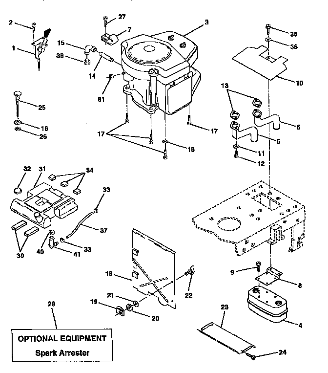 Craftsman 917257563 engine diagram