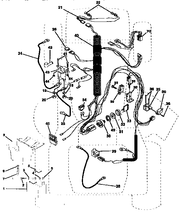 Craftsman 917252530 tractor diagram
