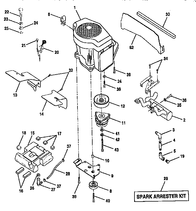 Craftsman 917257731 engine diagram