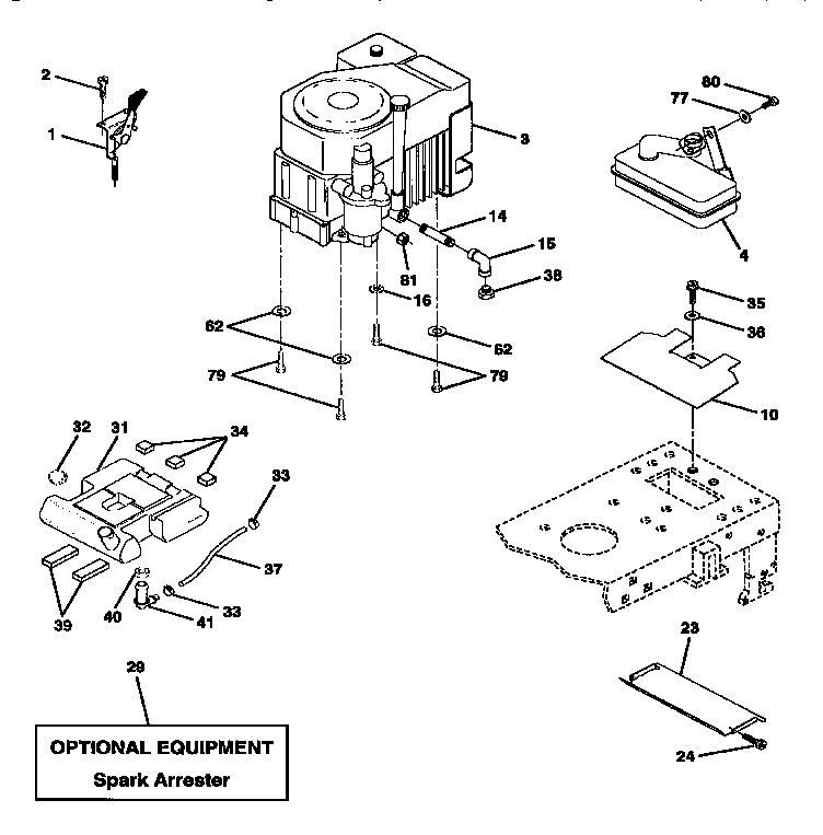 Craftsman 917252580 engine diagram
