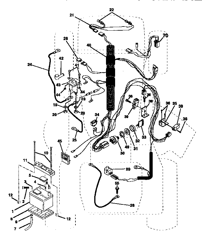 Craftsman 917252560 electrical diagram
