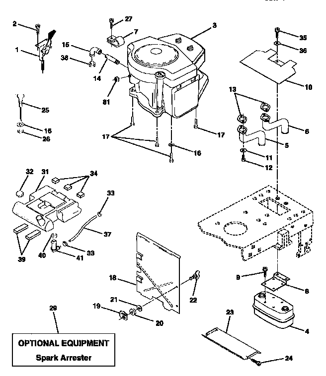 Craftsman 917252560 engine diagram